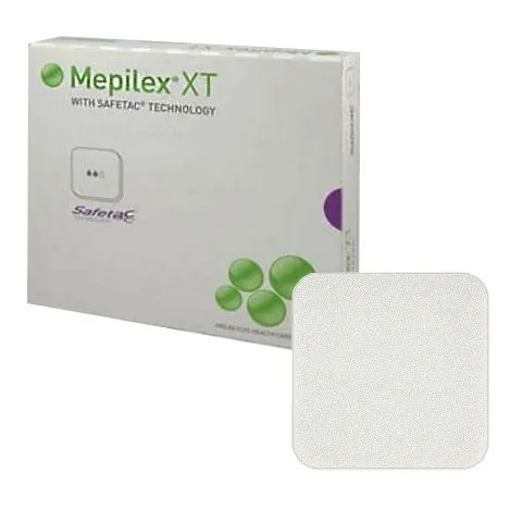 Molnlycke Health Care Us - 211400 - Mepilex XT Foam Dressing, 8" x 8", (20 x 20 cm).