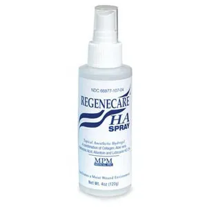 MPM Medical - From: MP00117 To: MP00117 - Regenecare HA Topical Anesthetic Hydrogel Spray 4 oz. Bottle