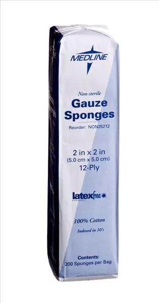 Medline - NON25212H - Woven Non-Sterile Gauze Sponges