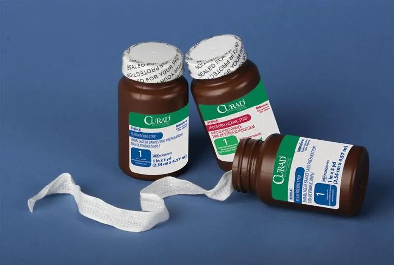 Medline - NON255015H - CURAD Sterile Plain Packing Strips