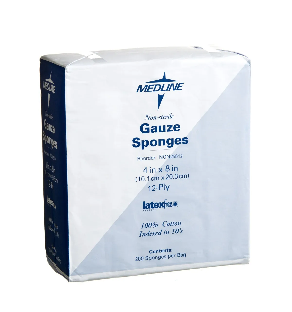 Medline - NON25812ZZ - Woven Non-Sterile Gauze Sponges