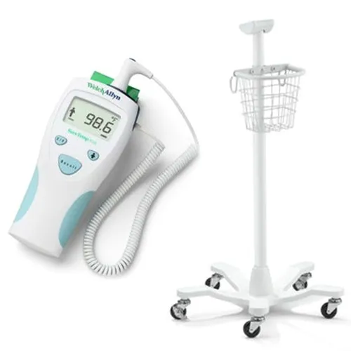Welch Allyn - From: 01690-200 To: 01692-301 - Model 690 Electronic Thermometer, Includes: Wall Mount, 9 ft Oral Probe, Oral Probe Well, Rolling Stand, Spare Probe, Well Holder, & 2 Year Limited Warranty.