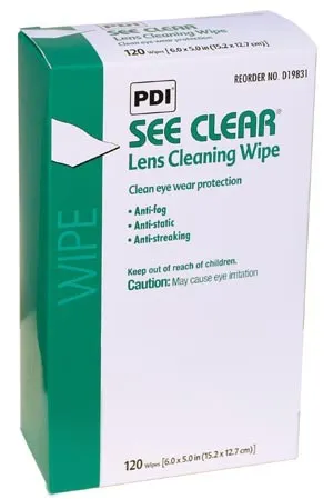 PDI - Professional Disposables - D19831 - See  Eye Glass Cleaning Wipe