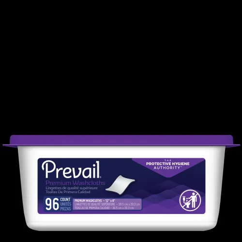 Prevail - WW-901 - Prevail Premium Cotton Washcloth Tub