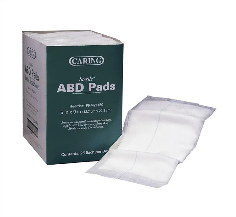 Medline - PRM21450 - Caring Sterile Abdominal Pads
