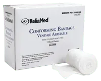 Reliamed - 241NS - ReliaMed Conforming Non-Sterile Bandage 1 Ply