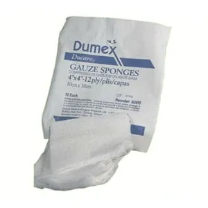Gentell - 90208 - Ducare gauze dressings/sponge, 2" x 2", 8 ply, non-sterile.