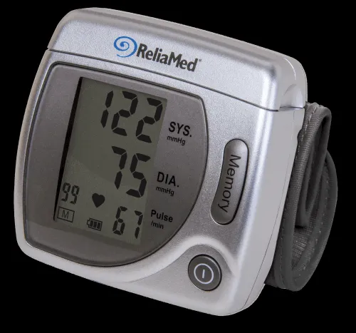 Reliamed - P650 - ReliaMed Digital Adult Automatic Wrist BP Monitor