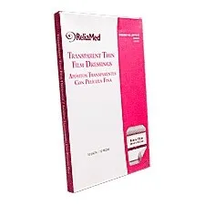 Cardinal Health - TF812 - Med Essentials Sterile Latex Free Transparent Thin Film Adhesive Dressing 8" x 12"