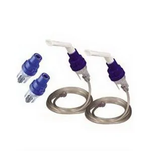 Respironics - SideStream - 1028125 - SideStream Custom Nebulizer Kit, Includes Two Complete SideStream Disposable Nebulizers and Two Replacement Nebulizer Cups.