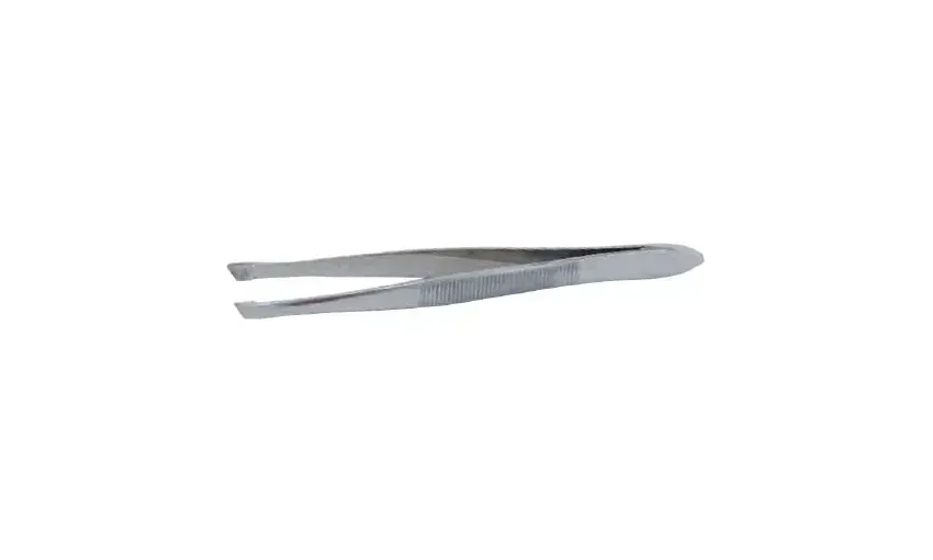 Graham Field Health Products - Grafco - 1785 - Graham Field  Tweezers  3 1/2 Inch Length Stainless Steel NonSterile NonLocking Thumb Handle Straight Blunt Tips