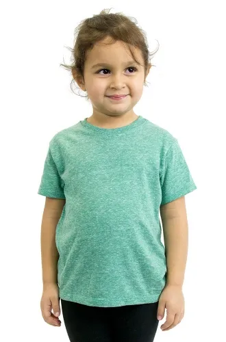 Royal Apparel - From: 32161 -ECO TRI KELLY To: 32161- ECO TRI WHITE - Eco TriBlend Toddler Short Sleeve Tee Eco tri kelly