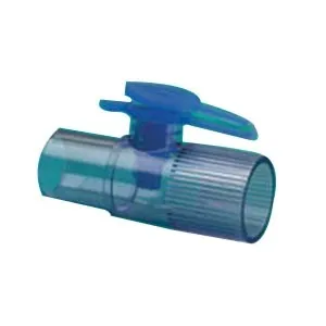 Medline - HUD1751 - Industries MDI adapter, standard 15mm O.D. x 15mm I.D. Connections for placement in line in 15mm tubing. Latex free. Fits most standard MDI canisters.