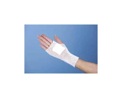 Meditech - S02 - Original Spandage? Tubular Retainer Net Latex-Free 25yds Stretched Adult Finger Toe With Applicator Size 2