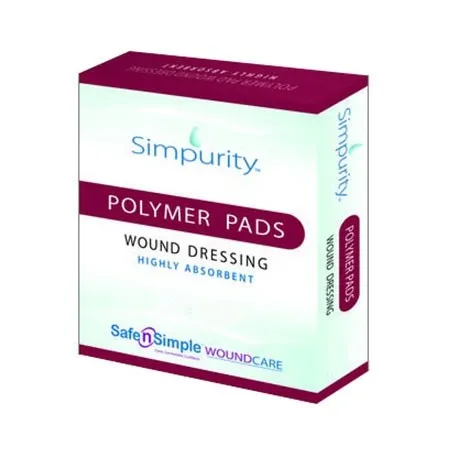 Safe N Simple - SNS59080 - Simpurity High Absorbent Polymer Pad, 8" x 10".