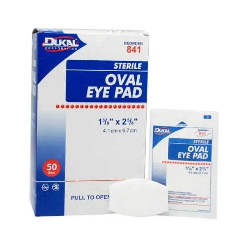 SAM Medical - From: 080841 To: 081412 - Bound Tree Medical Eye Pads Oval Sterile 1 5/8 In X 2 5/8 In 50/bx 12bx/cs