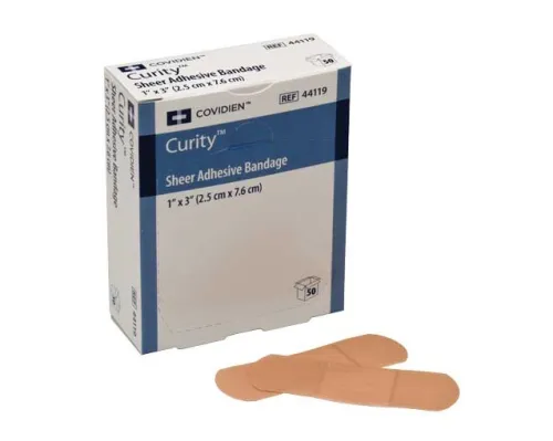 Bound Tree Medical - 084444 - Bandage Adhesive Flexible 1 In X 3 In,  Lf 100/bx 12bx/cs Johnson And Johnson