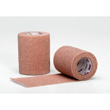 Bound Tree Medical - 1121-08220 - Bandage, Cohesive, Coban Fully Stretched, Latex Free, Non-Sterile