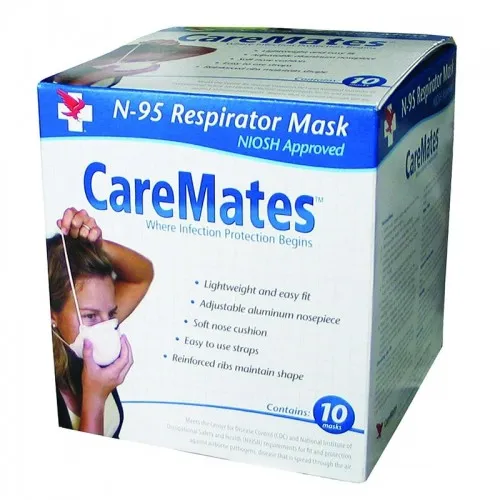 Shepard Medical - 017106201 - CareMates Cone Style N95 Mask