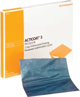 Smith & Nephew - From: 20101 To: 20301  ActicoatSilver Barrier Dressing Acticoat 4 X 4 Inch Square Sterile