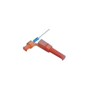 Smiths Medical - From: 4280 To: 4281 - Asd Needle Pro Hypodermic Needle with Needle Protection Device 18G x 1". Needle hub color is pink.
