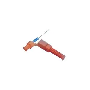 Smiths Medical Asd - 4289 - Needle-Pro Hypodermic Needle with Needle Protection Device 22G x 1".   Needle hub color is black.