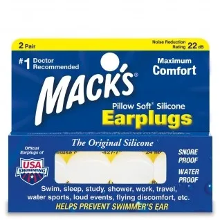 Sprint Aquatics From: 590 To: 591 - Macks Pillow Soft Earplugs Earplugs-Kids