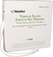 Reliamed - 701NB - ReliaMed Tubular Elastic Stretch Net Dressing, X Small 5 3/8" x 25 yds. (Finger, Toe and Wrist)