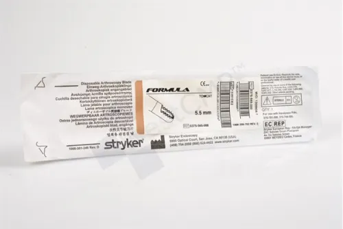 Stryker - From: 375-565-000 to  380-554-100 - Stryker STRYKER FORMULA BLADE: BLADE TOMCAT ARTHROSCOPIC SHAVER ANGLED (BOX OF 5) 375-565-000 PLUS