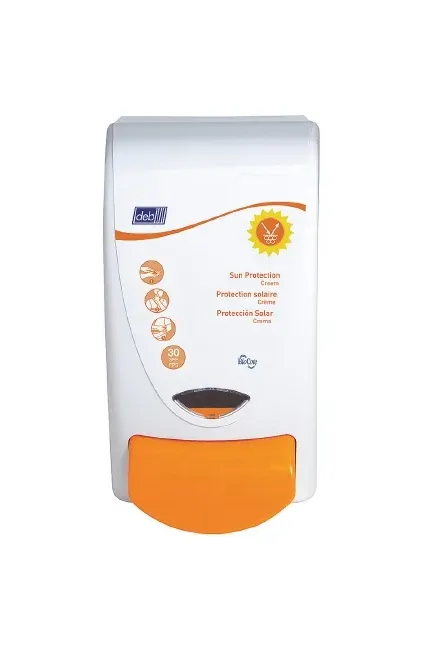 RJ Schinner Co - SCJ Professional Protect - SUN1LDS - Sunscreen Dispenser Scj Professional Protect White Plastic Manual Push 1 Liter Wall Mount