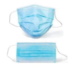 Pelv-Ice - PMEL50 - Level 3 Disposable Medical Masks, Ear Loops, Blue