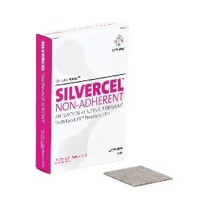 3M - From: 900202 To: 900408  Silvercel NonAdherentSilver Alginate Dressing Silvercel NonAdherent 2 X 2 Inch Square Sterile