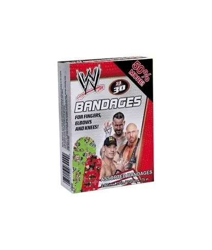 Cosrich Group - Ouchies - WE-6053-C - Ouchies WWE Adhesive Bandages 30 ct.