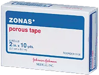 J&J - 5106 ZONAS Porous Athletic Tape