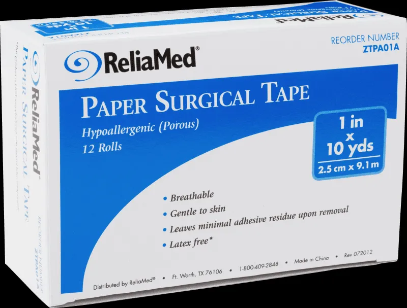 Reliamed - PA01A - Reliamed Tape, Paper, Roll