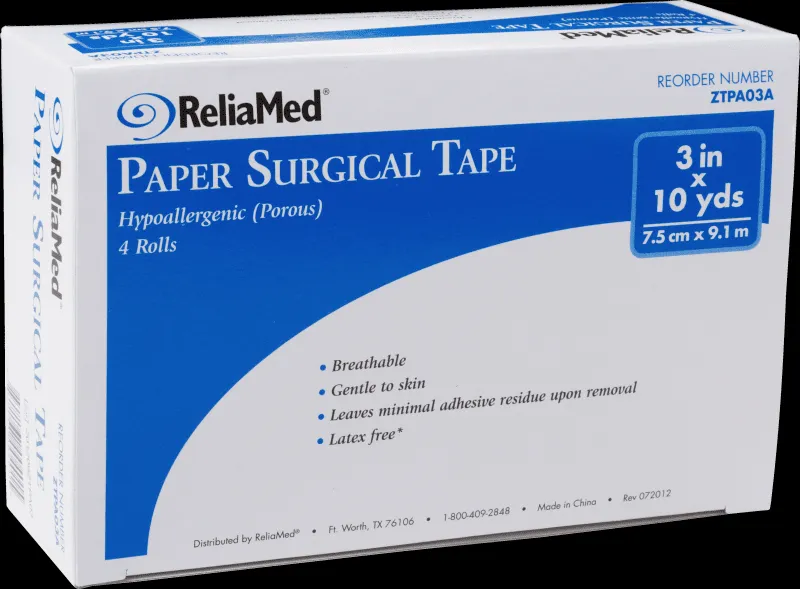 Reliamed - PA03A - Reliamed Tape, Paper, Roll